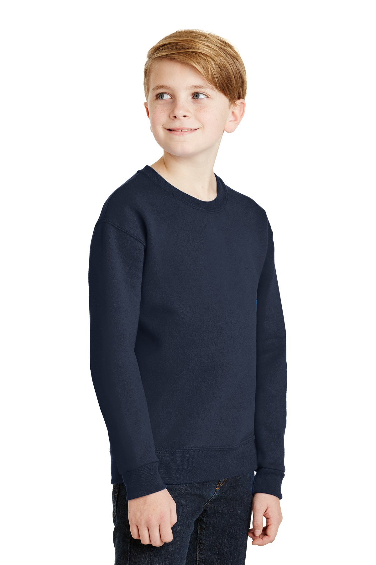 Jerzees - Youth NuBlend Crewneck Sweatshirt. 562B