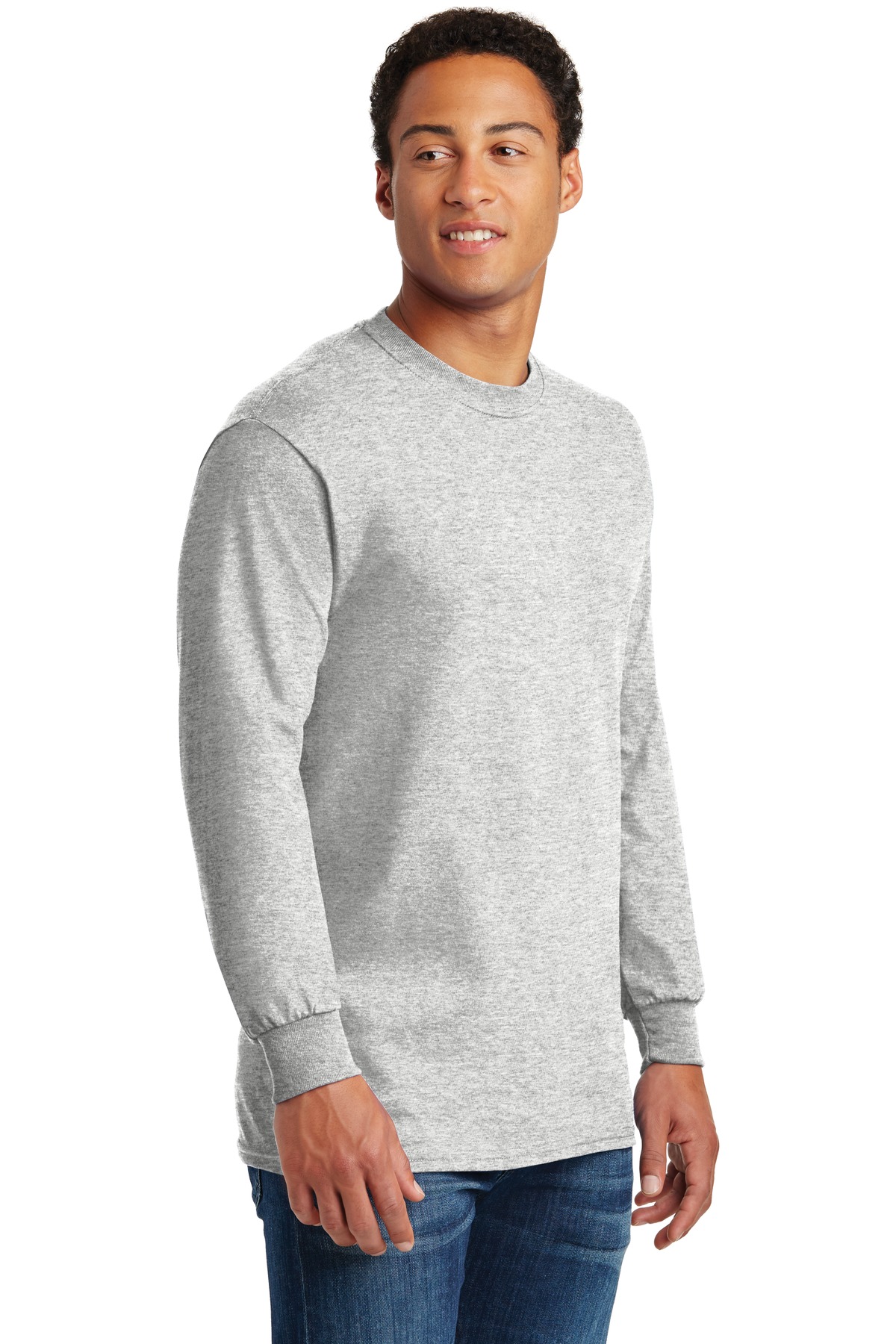 Gildan - Heavy Cotton 100% Cotton Long Sleeve T-Shirt. 5400