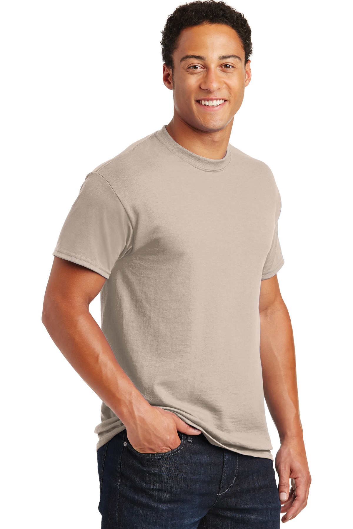Gildan DryBlend 50 Cotton/50 Poly T-Shirt. 8000