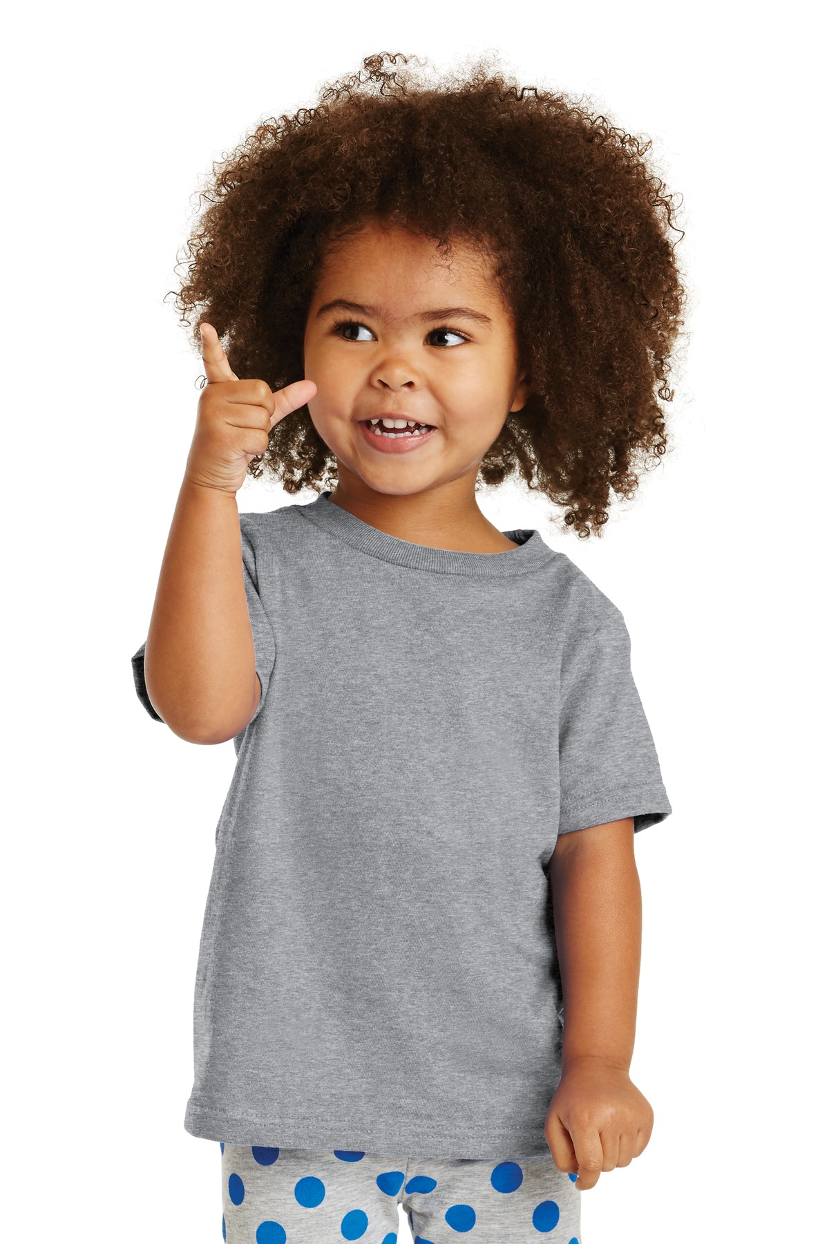 Port and Company Toddler Core Cotton Tee. CAR54T
