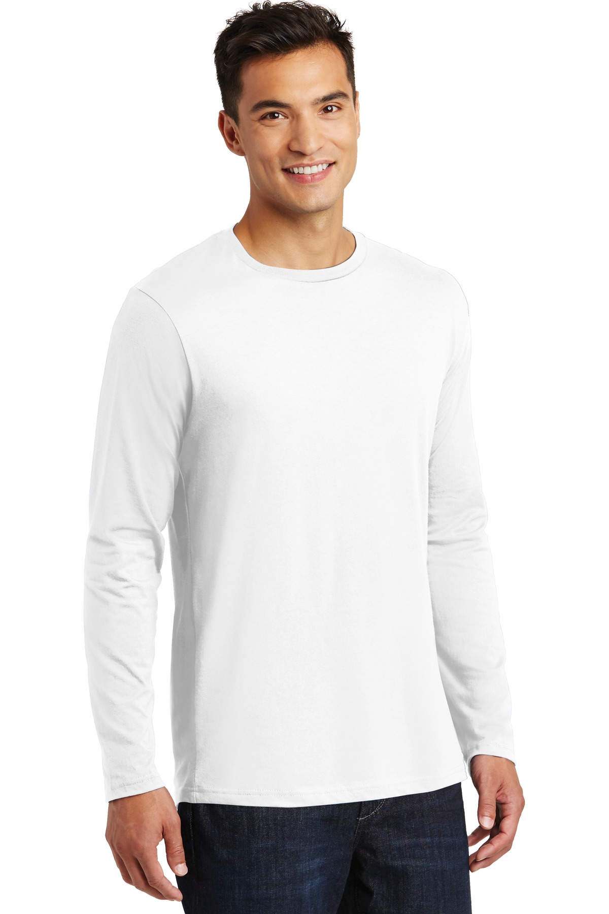 District Perfect Weight Long Sleeve Tee. DT105