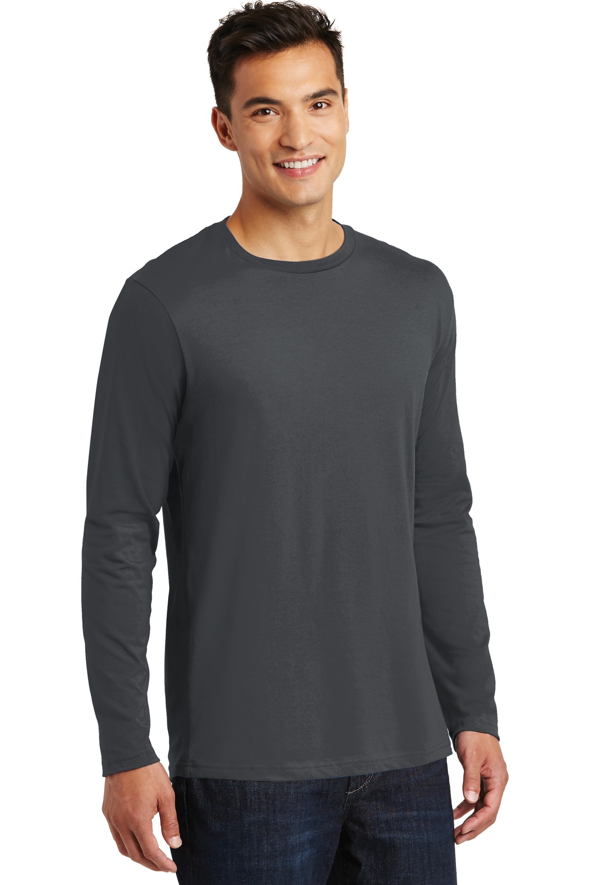 District Perfect Weight Long Sleeve Tee. DT105