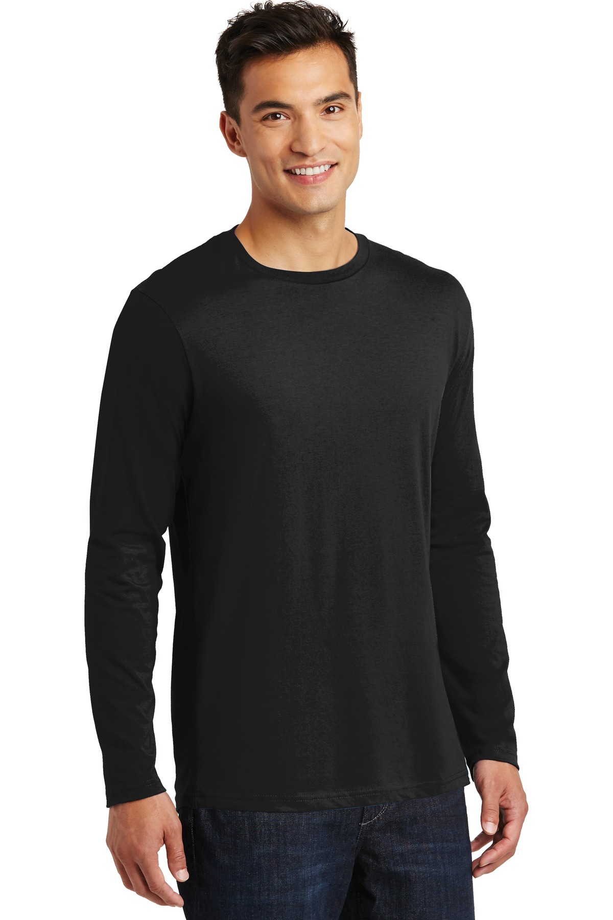 District Perfect Weight Long Sleeve Tee. DT105