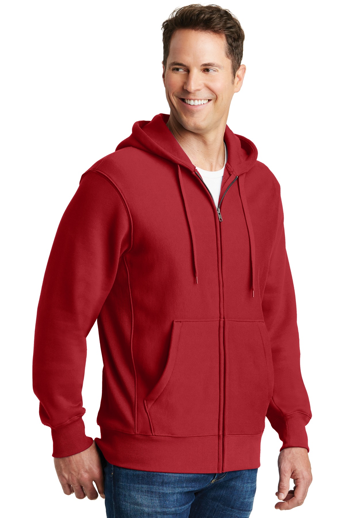 Sport-Tek Super Heavyweight Full-Zip Hooded Sweatshirt. F282