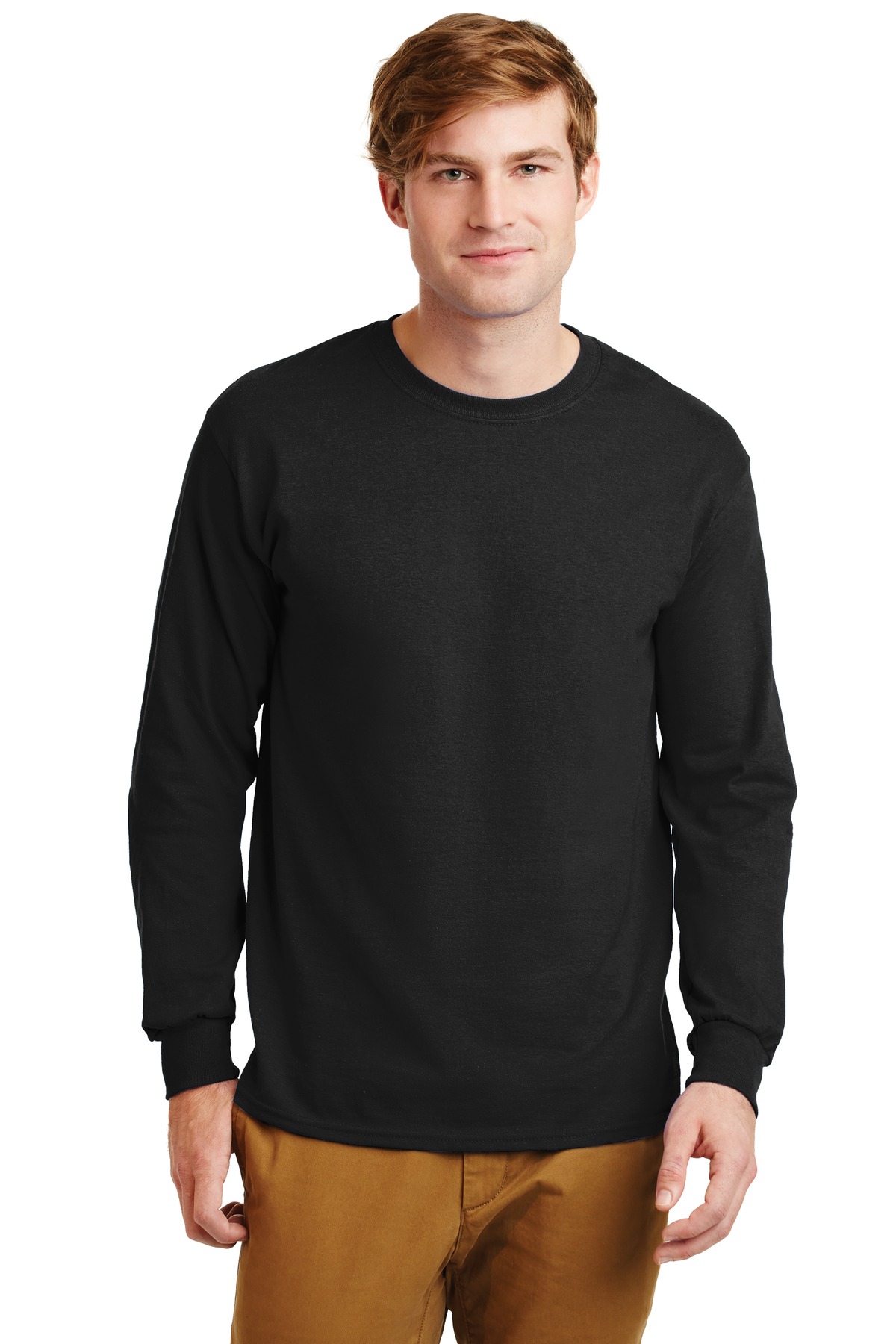 Gildan - Ultra Cotton 100% Cotton Long Sleeve T-Shirt. G2400