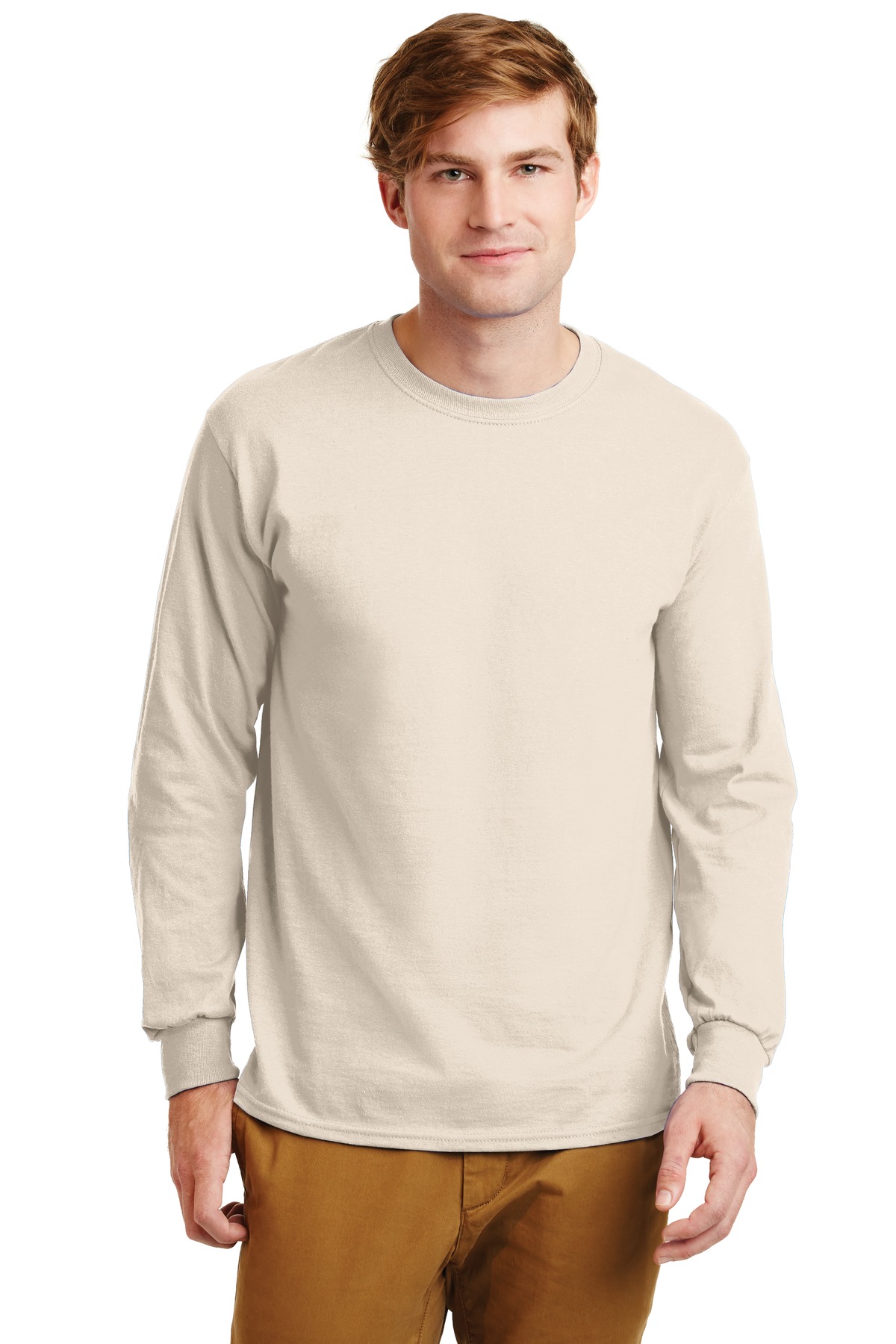 Gildan - 100% US Cotton Long Sleeve T-Shirt.  G2400