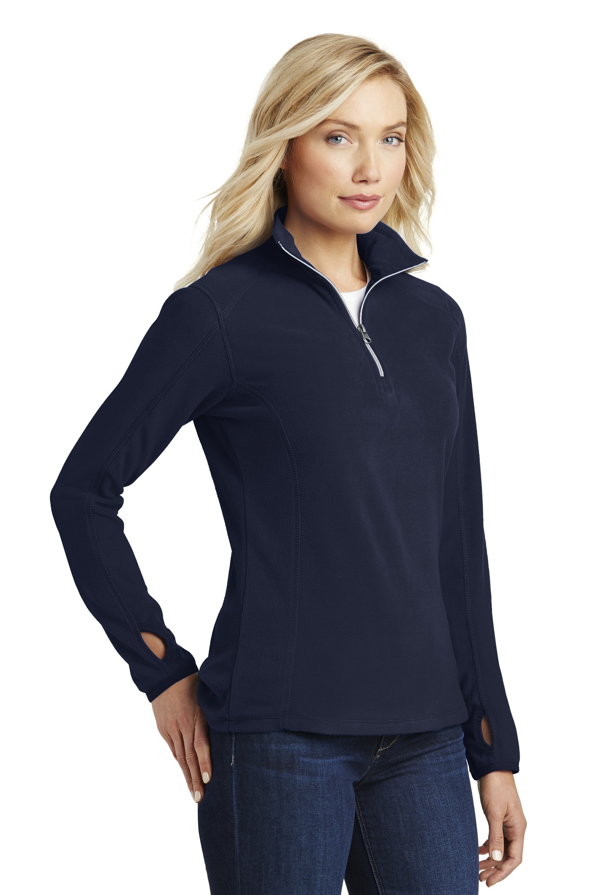 Port Authority Women's Microfleece 1/2-Zip Pullover. L224