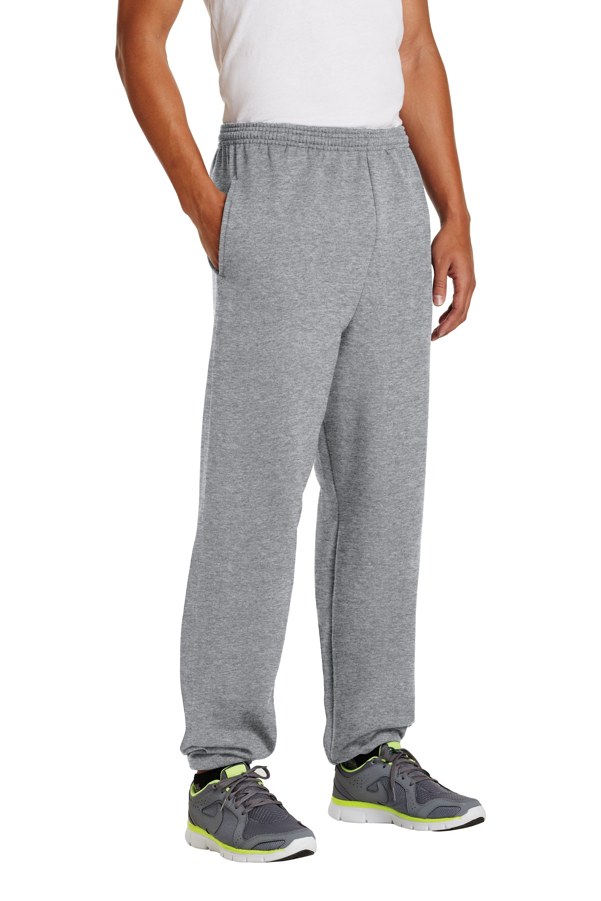 Port & Co Essential Fleece Sweatpant with Pockets. PC90P