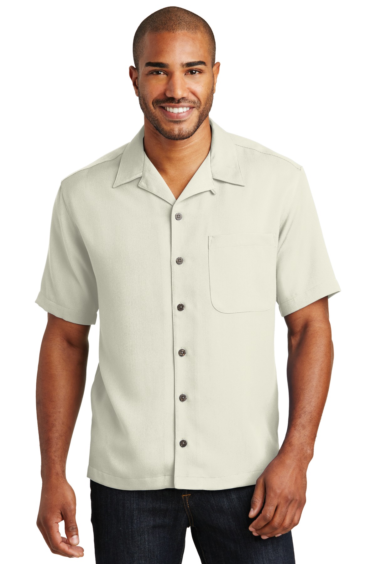 Port Authority ® Easy Care Camp Shirt. S535 - Image 3