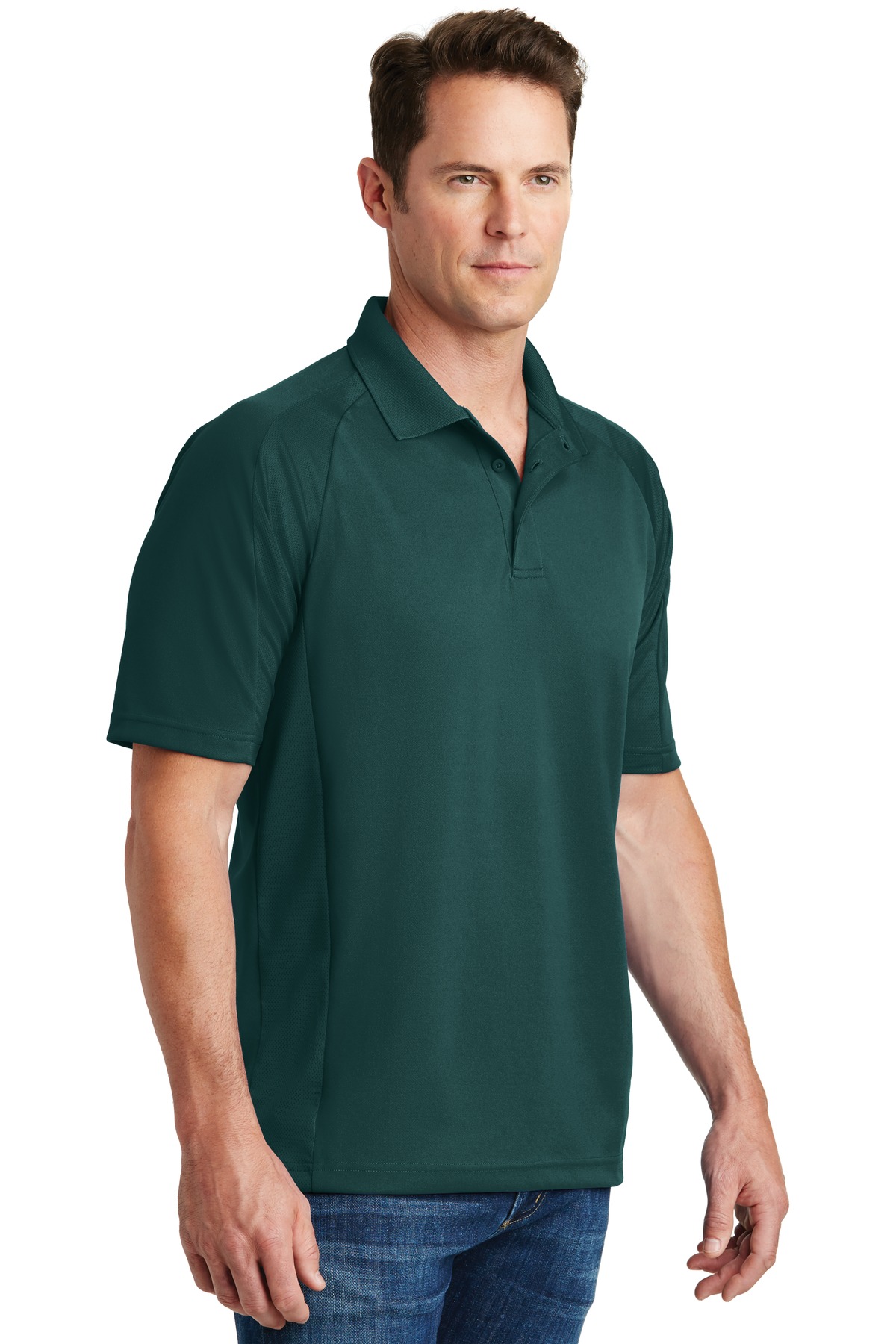 Sport-Tek Dri-Mesh Pro Polo. T474