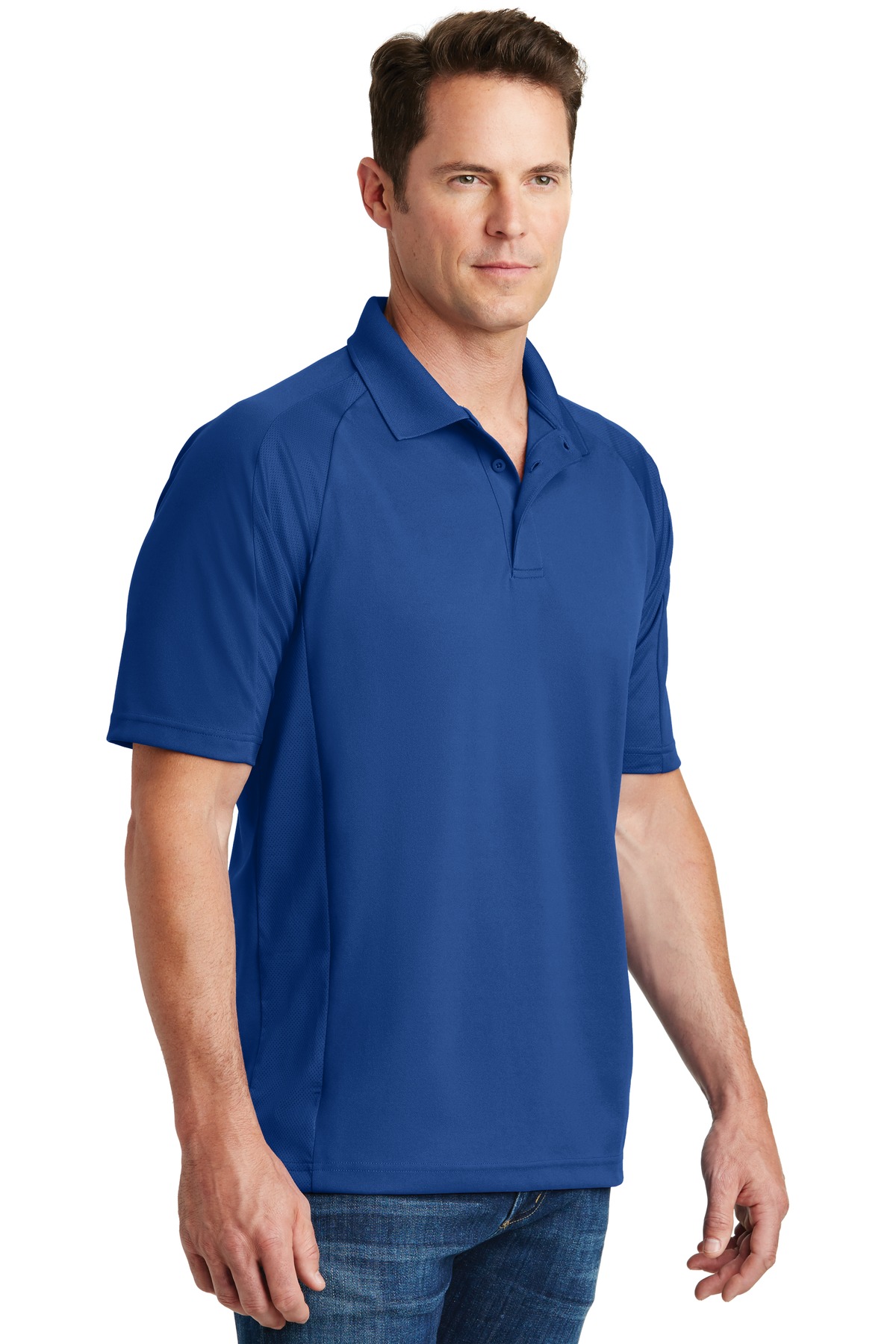 Sport-Tek Dri-Mesh Pro Polo. T474