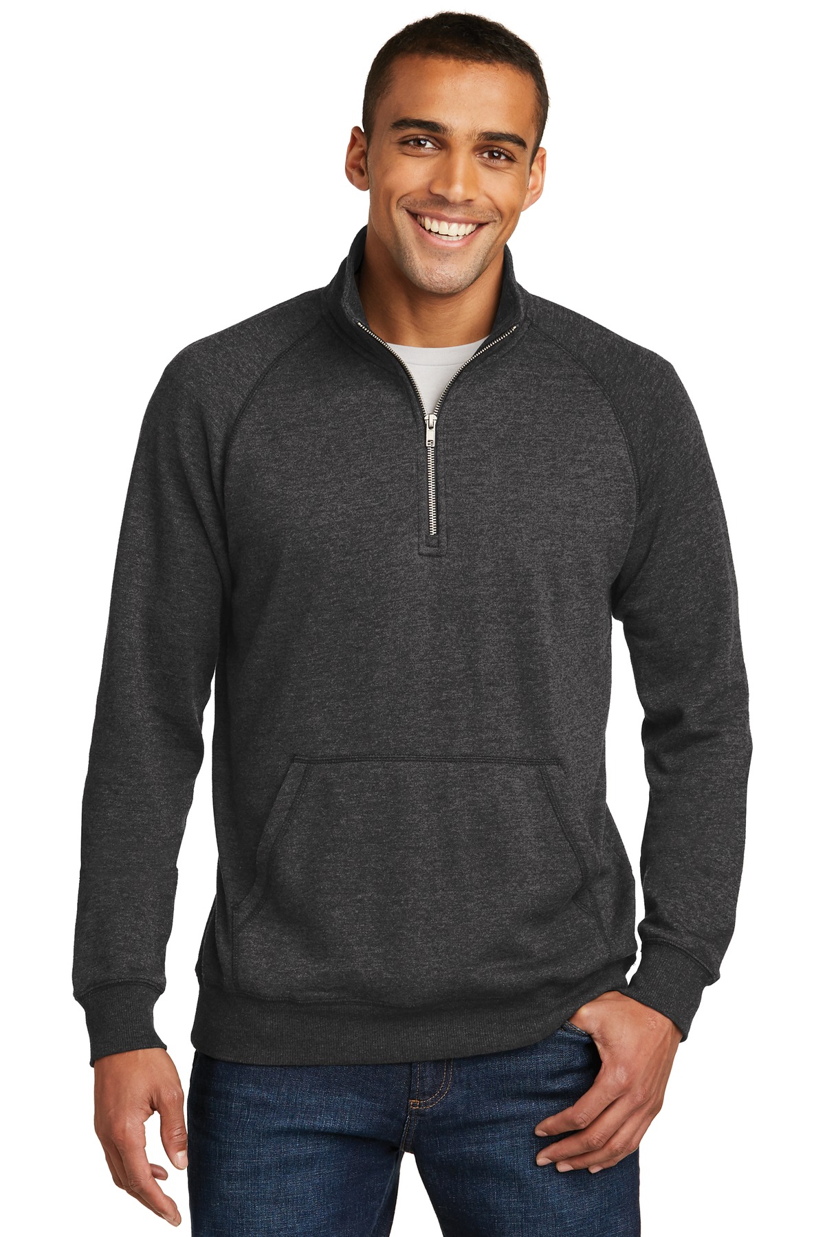 District Hospitality Sweatshirts & Fleece ® Lightweight Fleece 1/4-Zip.-District