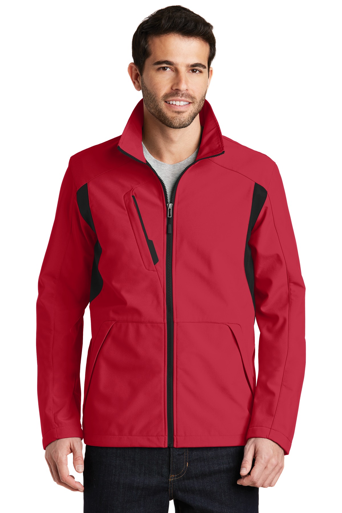 Port Authority ® Back-Block Soft Shell Jacket. J336 - Image 5