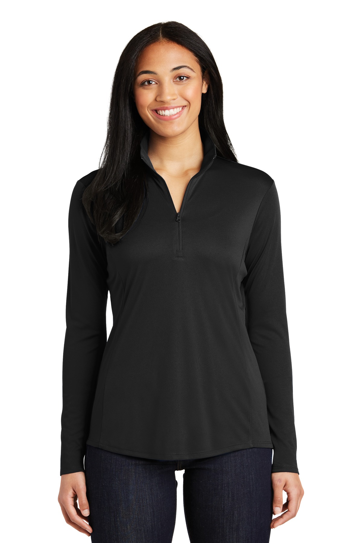 Sport-Tek Ladies Sweatshirts&Fleece Hospitality Activewear ® Ladies PosiCharge® Competitor 1/4-Zip Pullover.-Sport-Tek