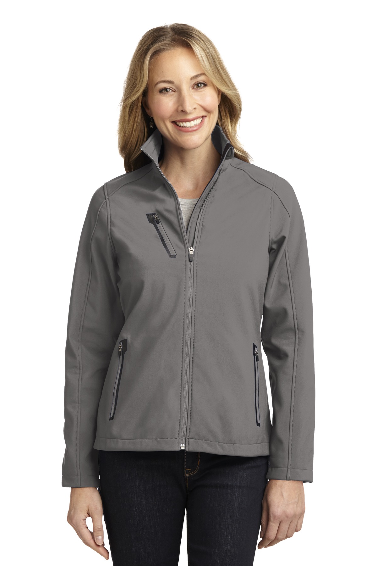 Port Authority Ladies Welded Soft Shell Jacket. L324