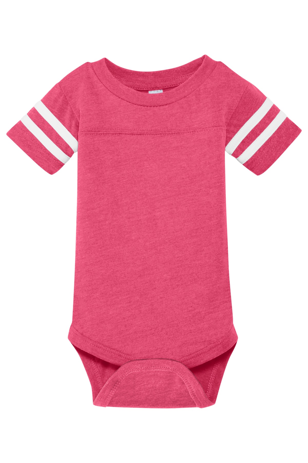 Rabbit Skins Infant Football Fine Jersey Bodysuit. RS4437