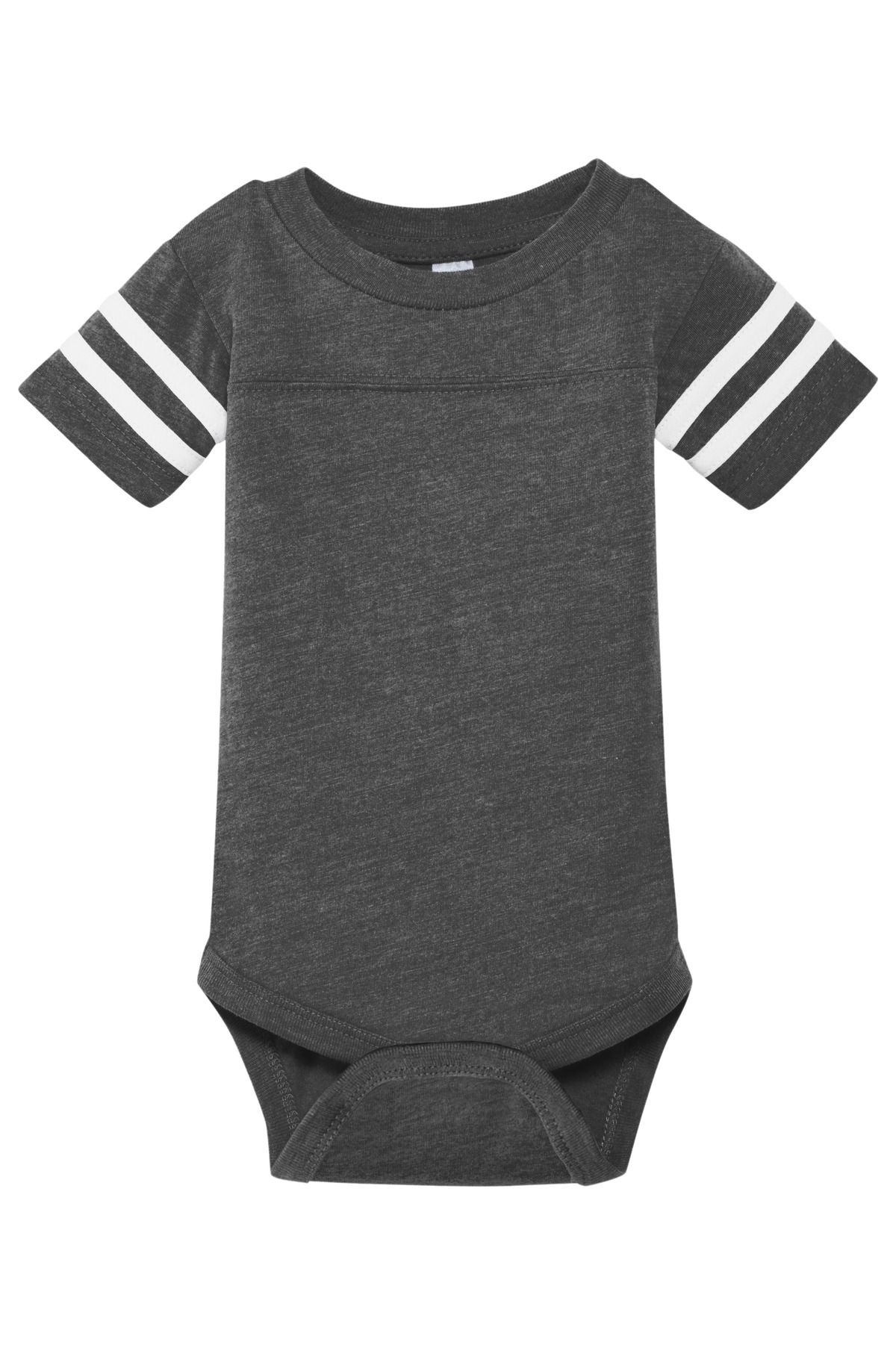 Rabbit Skins Infant Football Fine Jersey Bodysuit. RS4437