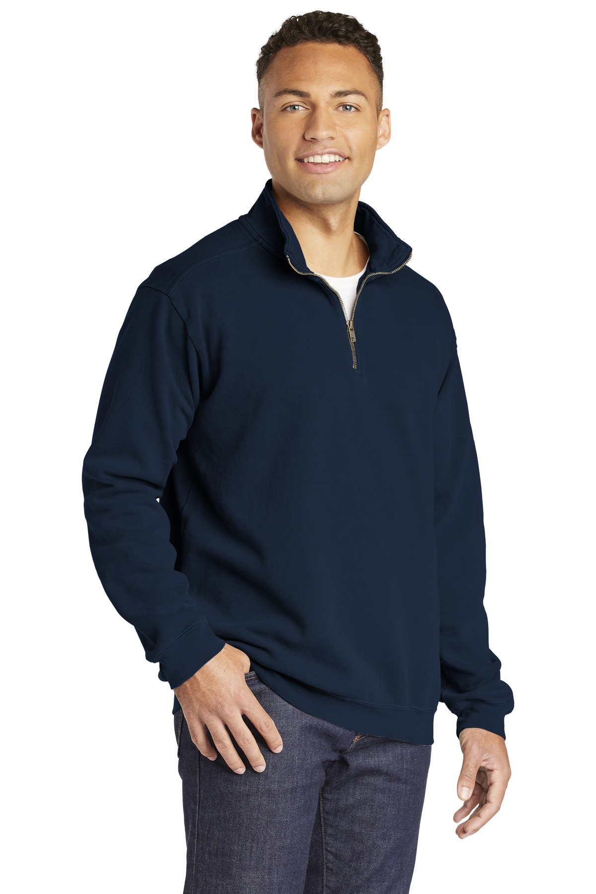 COMFORT COLORS Ring Spun 1/4-Zip Sweatshirt. 1580