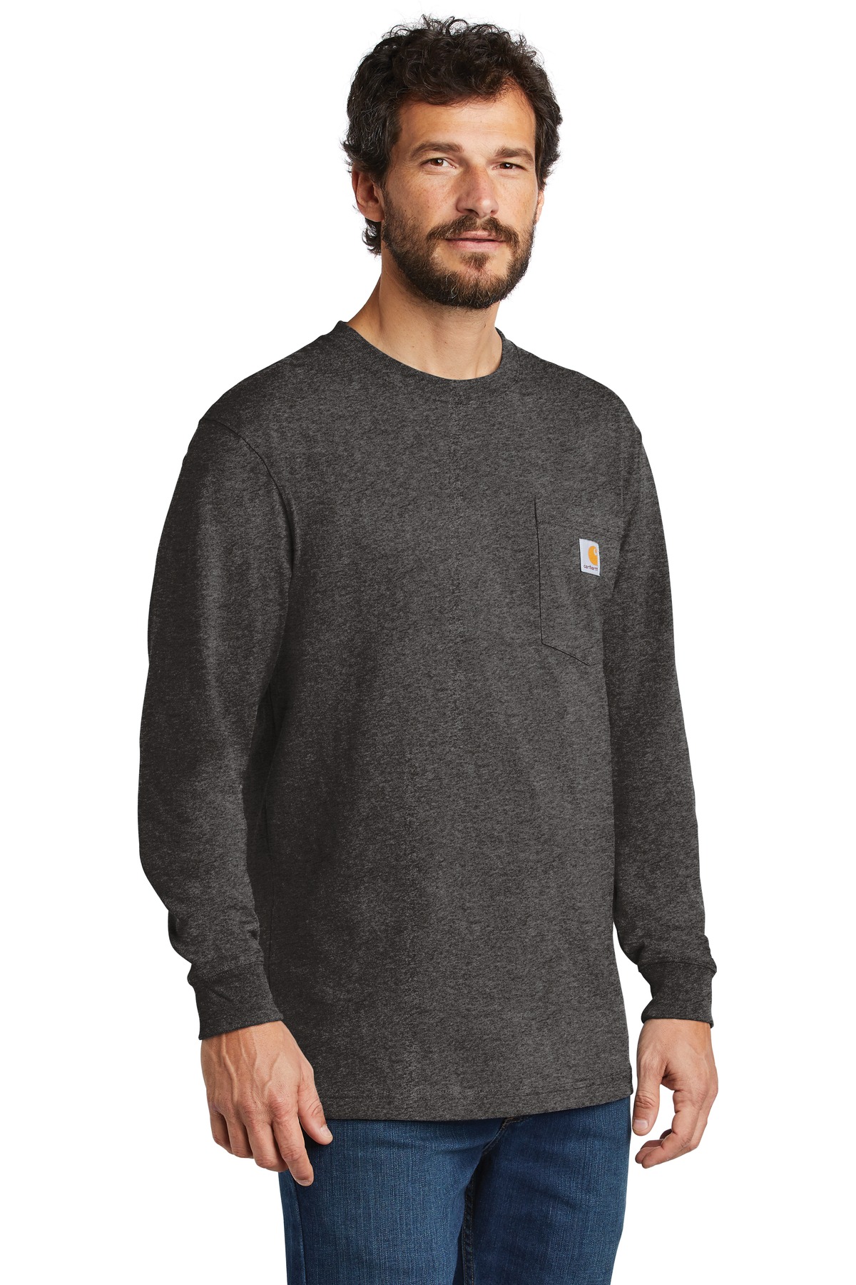Carhartt Workwear Pocket Long Sleeve T-Shirt. CTK126
