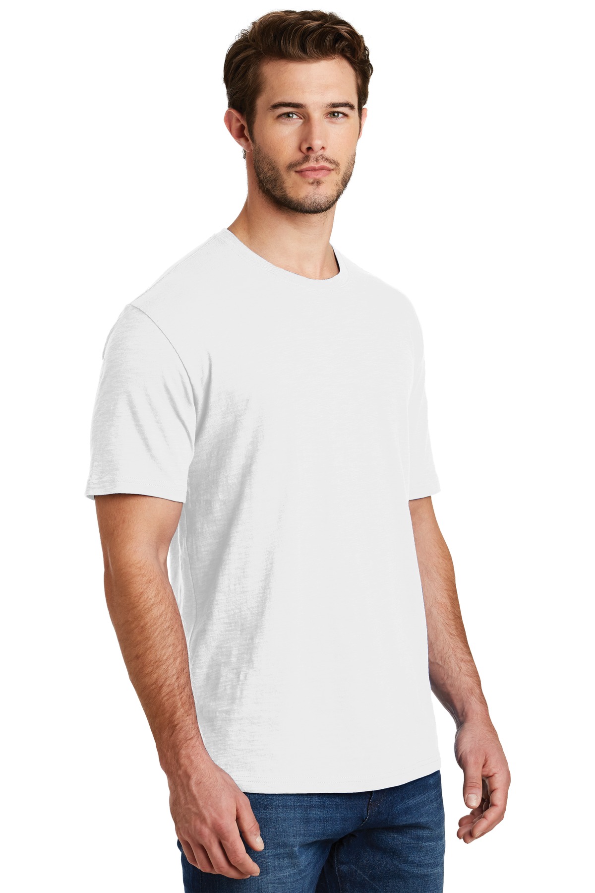 District Perfect Blend CVC Tee. DM108