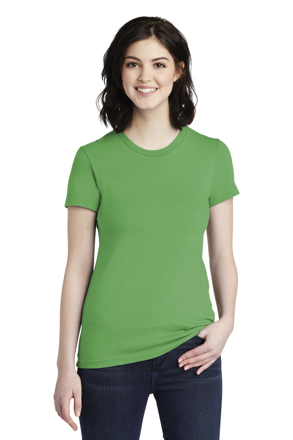 American Apparel  Women's Fine Jersey T-Shirt. 2102W