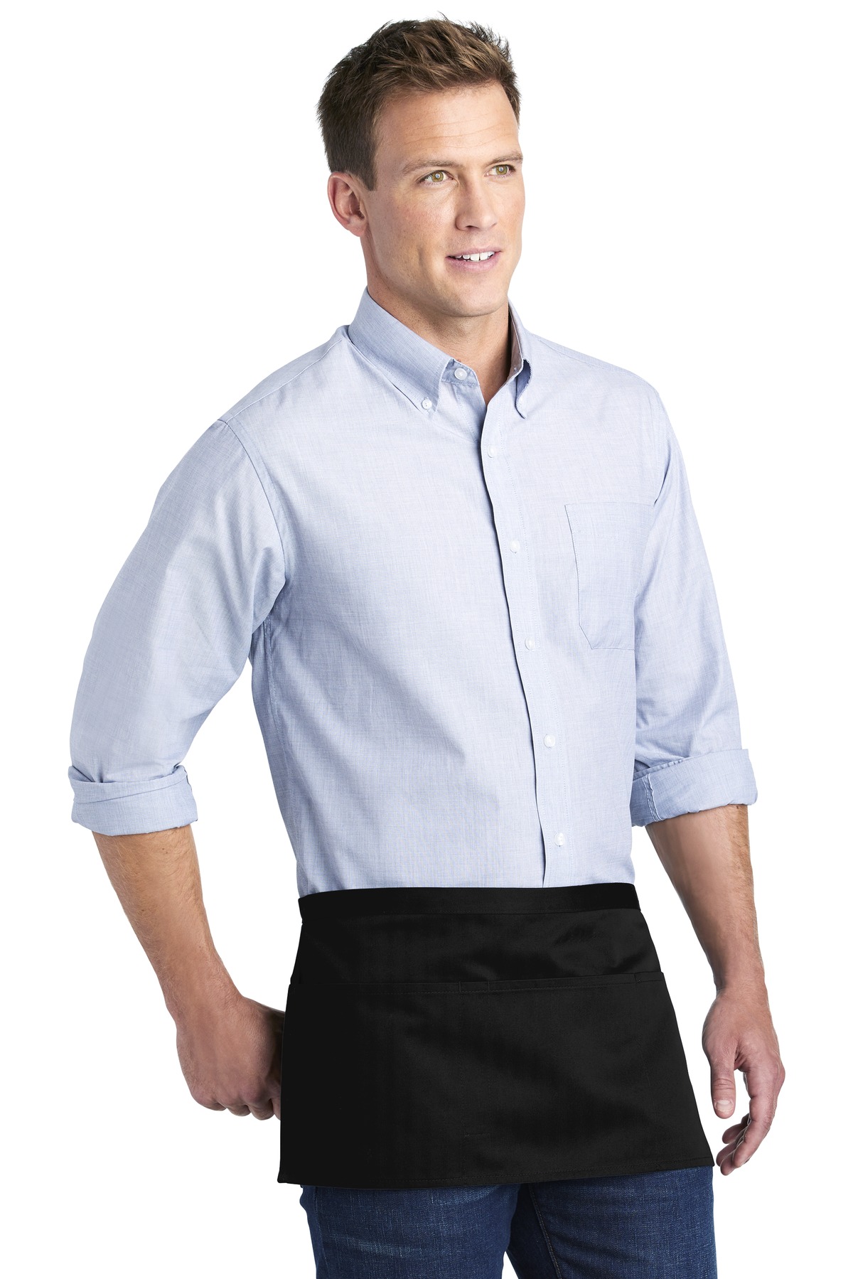 Port Authority Three-Pocket Waist Apron. A602