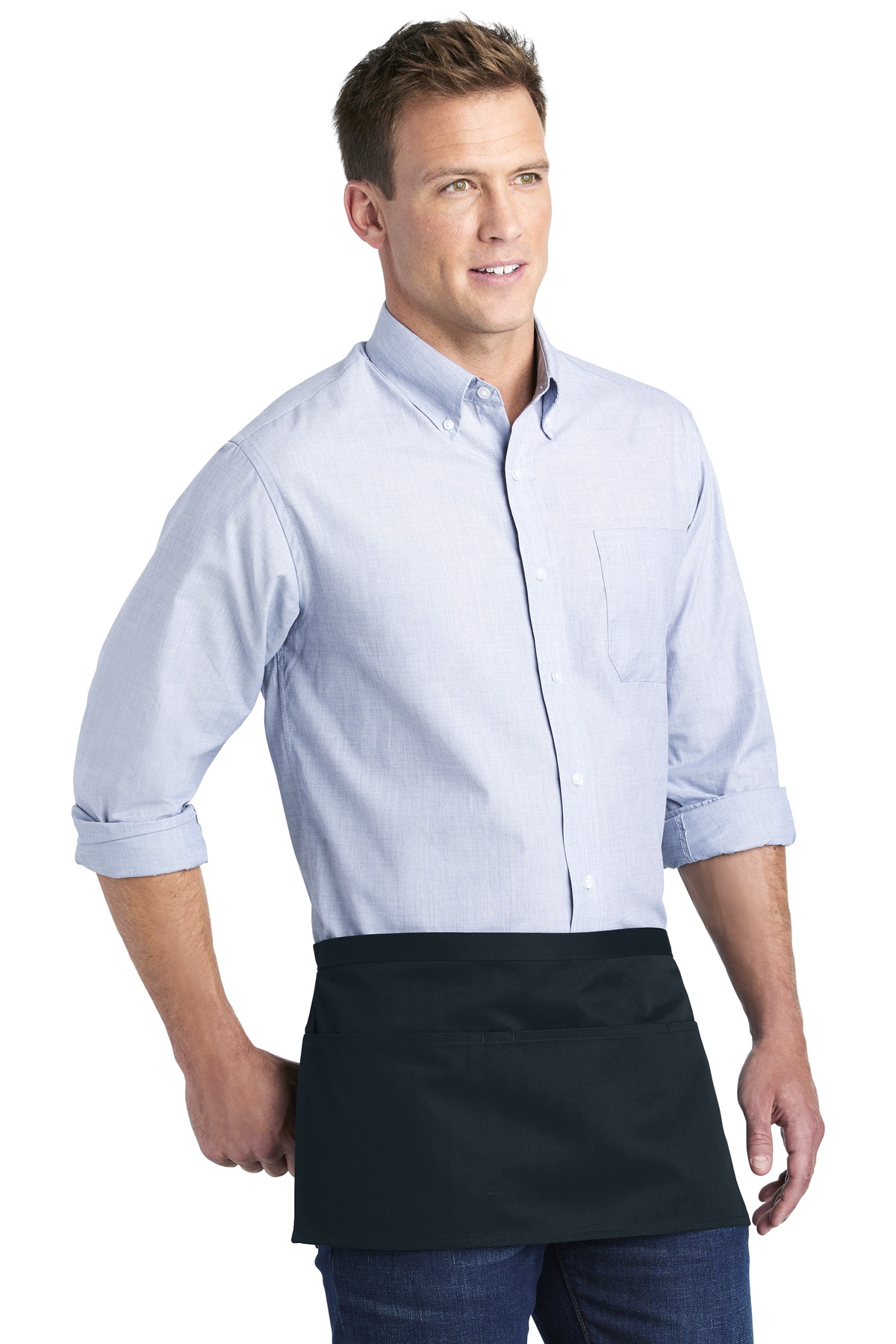 Port Authority Three-Pocket Waist Apron. A602