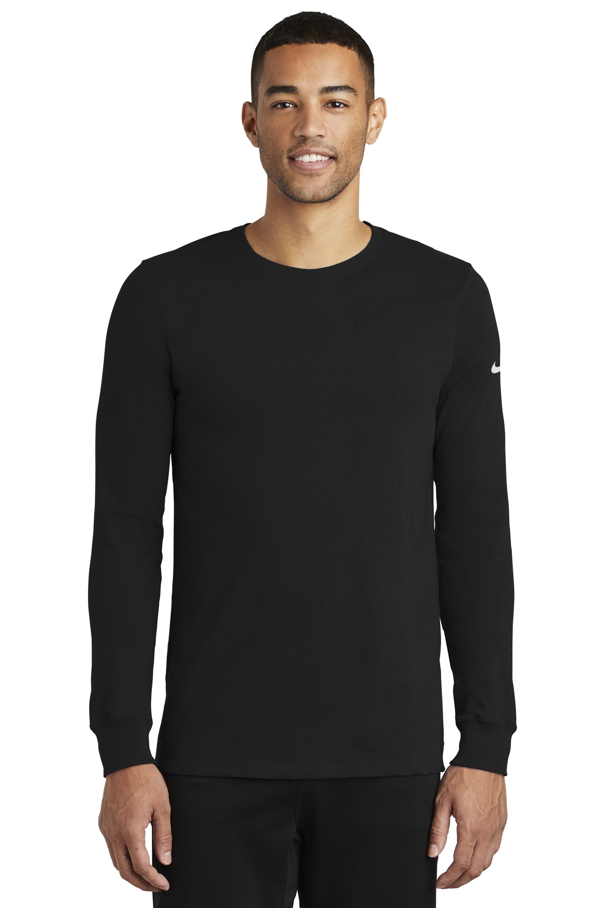 Nike Hospitality T-Shirts Dri-FIT Cotton/Poly Long Sleeve Tee.-Nike