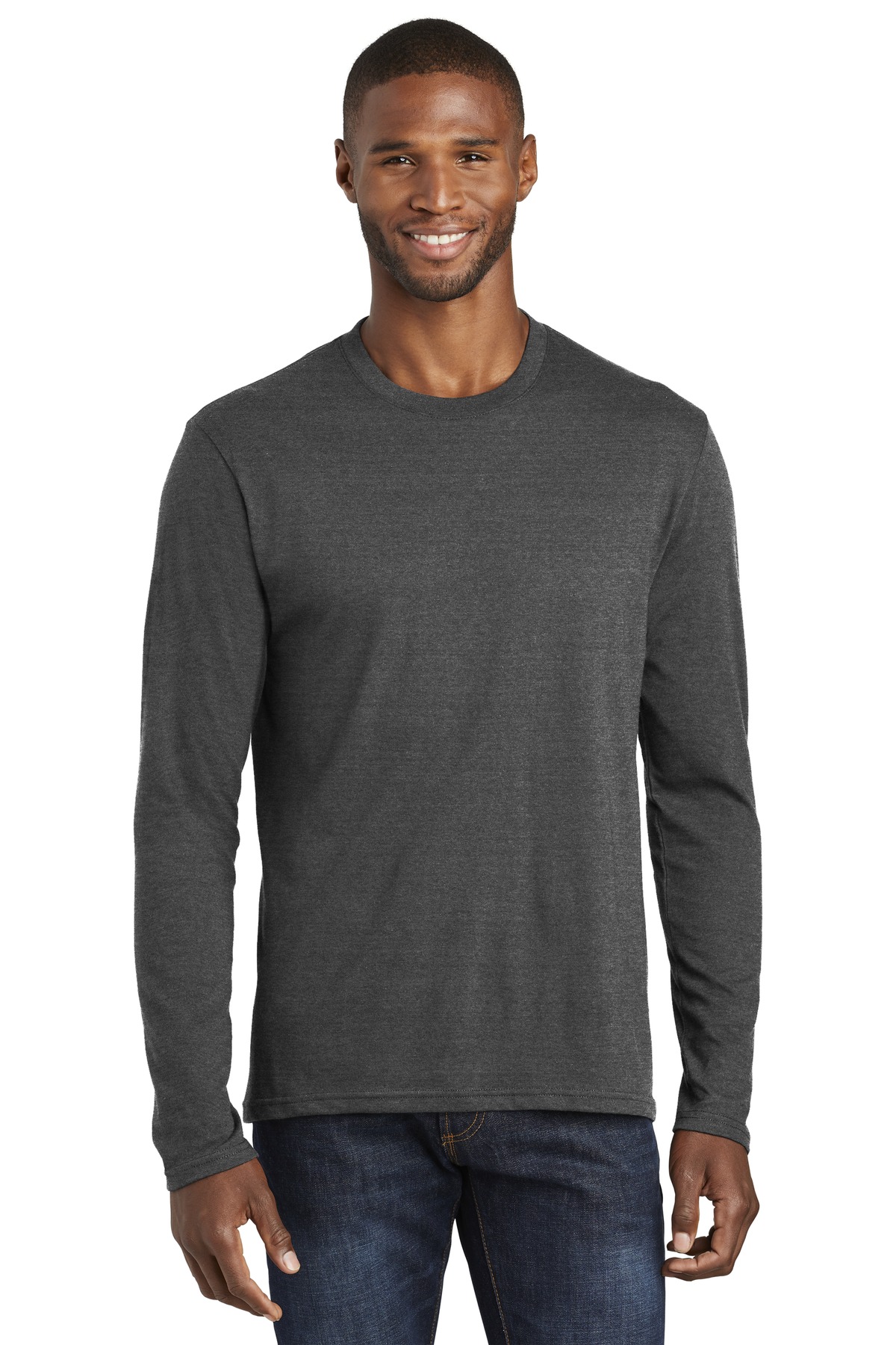 Port & Company Long Sleeve Fan Favorite Blend T-Shirt - PC455LS