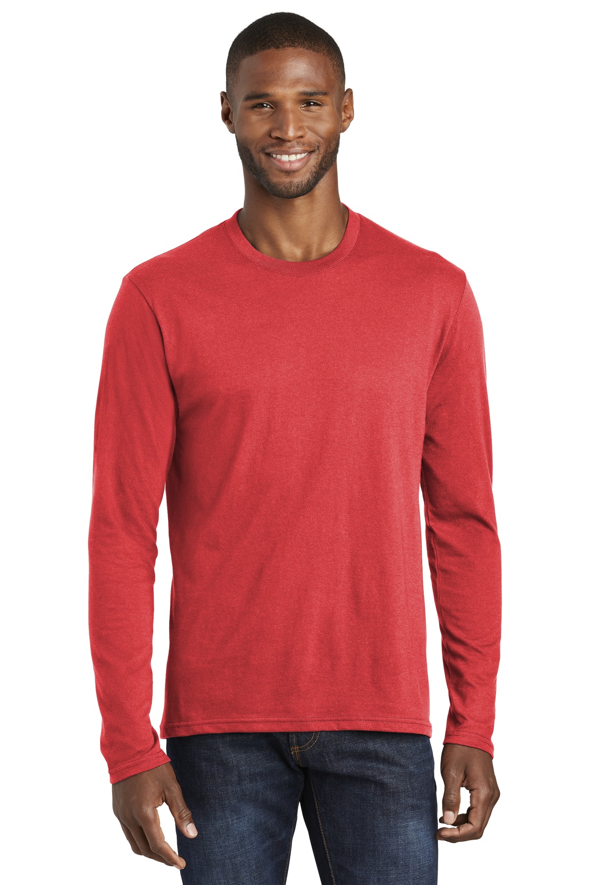 Port and Company Long Sleeve Fan Favorite Blend Tee. PC455LS