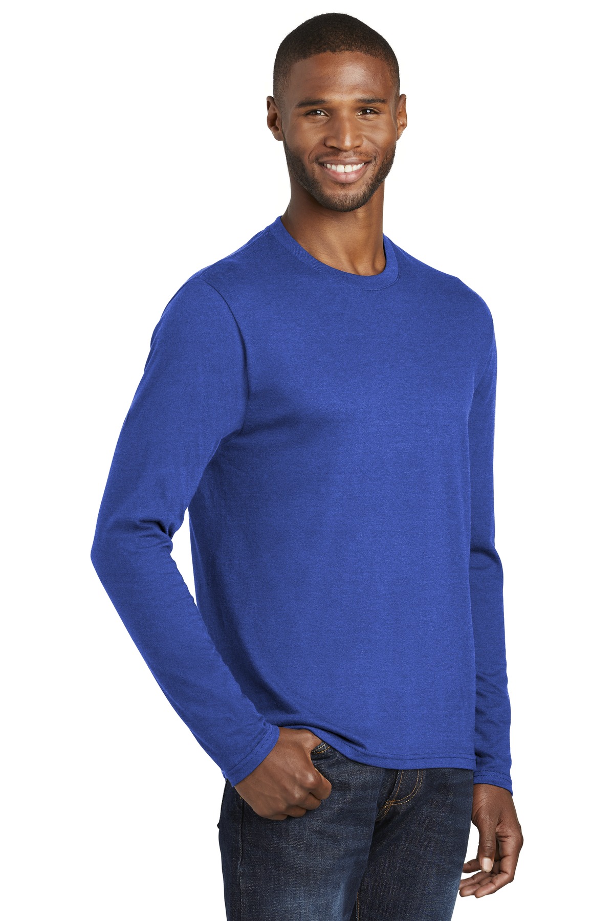 Port & Company Long Sleeve Fan Favorite Blend Tee. PC455LS