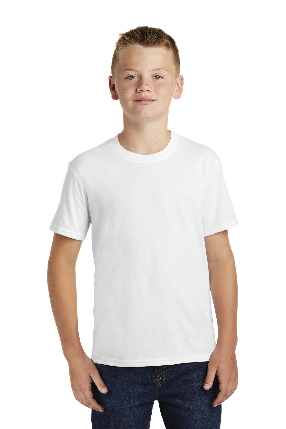 Port and Company Youth Fan Favorite Blend Tee. PC455Y