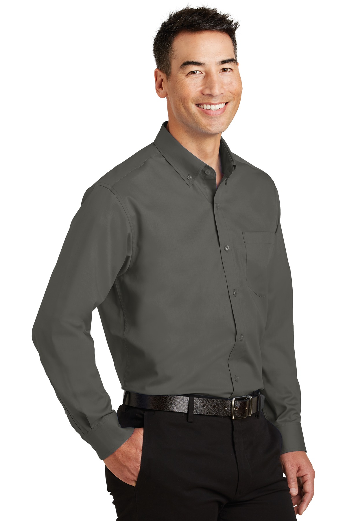 Port Authority Tall SuperPro Twill Shirt. TS663