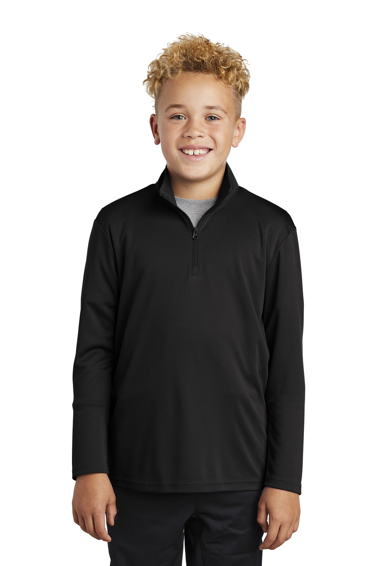 Sport-Tek Youth Sweatshirts & Fleece for Hospitality ® Youth PosiCharge ® Competitor 1/4-Zip Pullover.-Sport-Tek