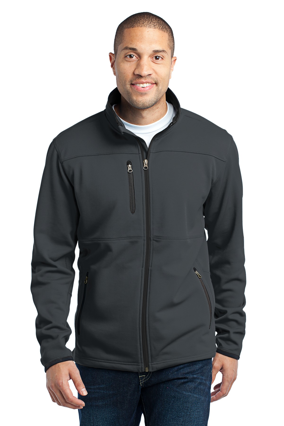 Port Authority ® Pique Fleece Jacket. F222 - Image 2