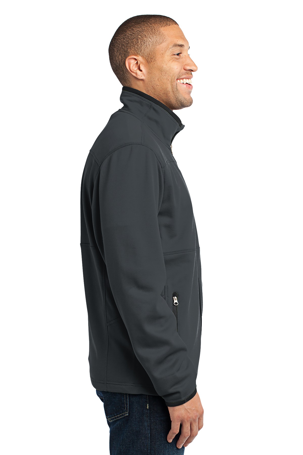 Port Authority Pique Fleece Jacket. F222