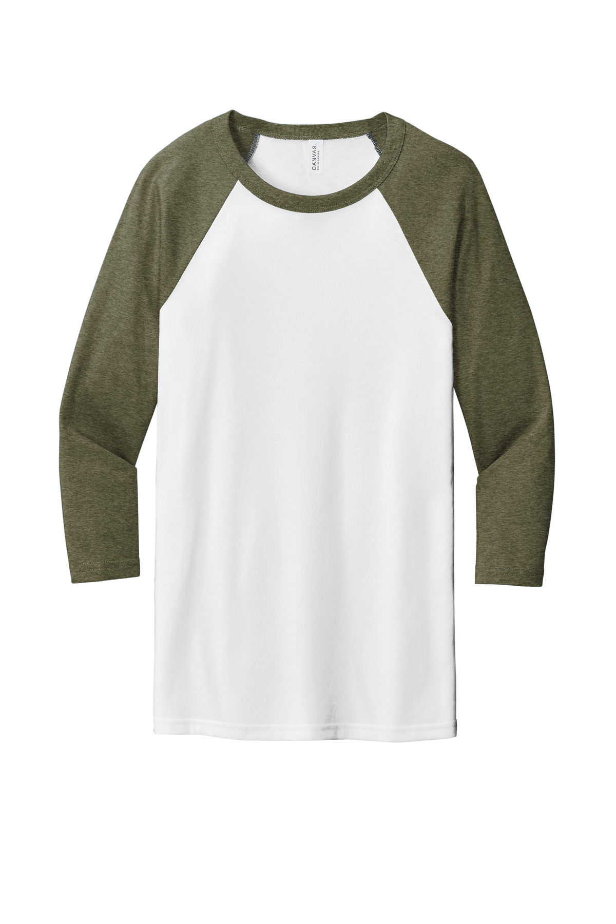 White/ Heather Olive