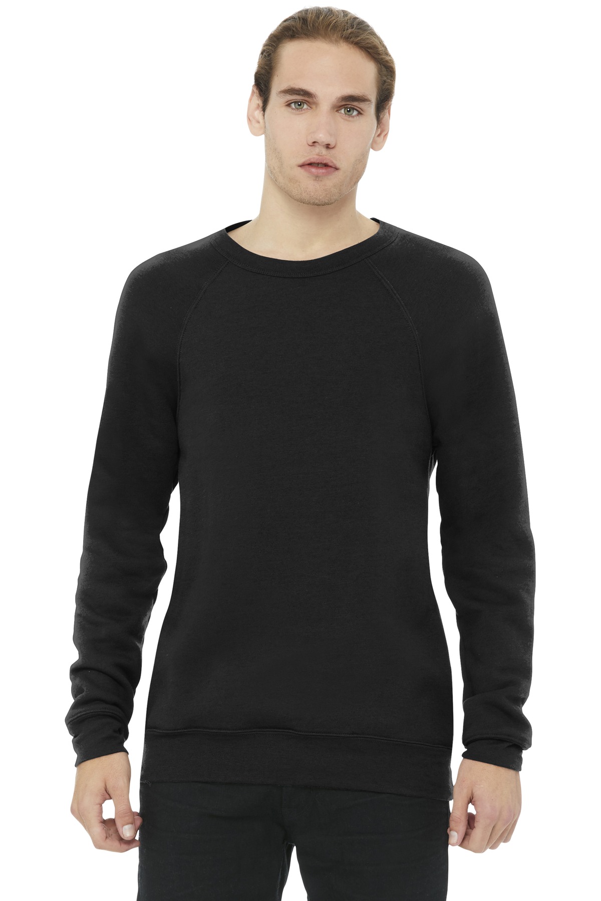 BELLA+CANVAS ® Unisex Sponge Fleece Raglan Sweatshirt. BC3901 - Image 2