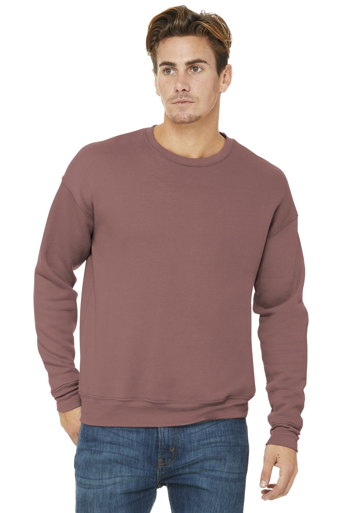 BELLA+CANVAS ® Unisex Sponge Fleece Drop Shoulder Sweatshirt. BC3945 - Image 4