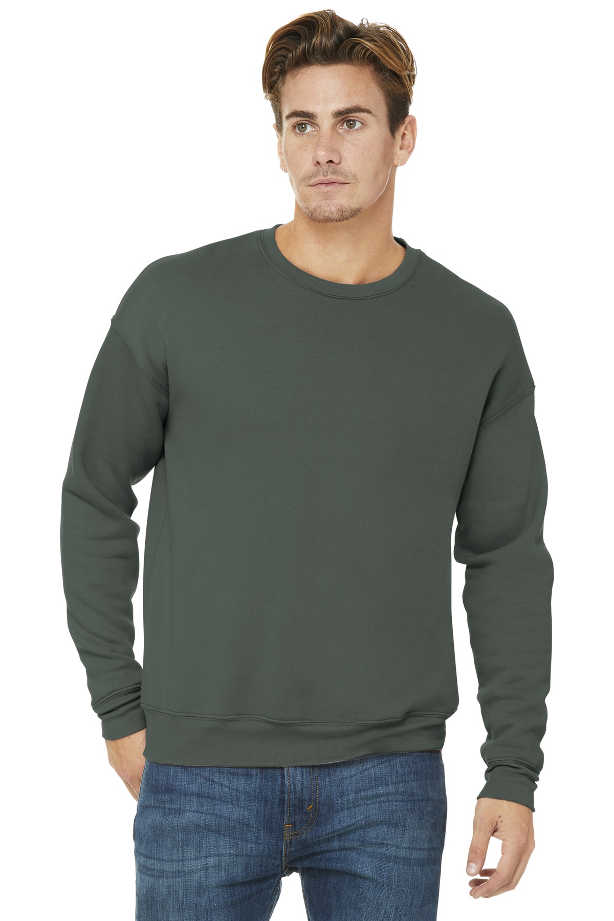 BELLA+CANVAS ® Unisex Sponge Fleece Drop Shoulder Sweatshirt. BC3945 - Image 5