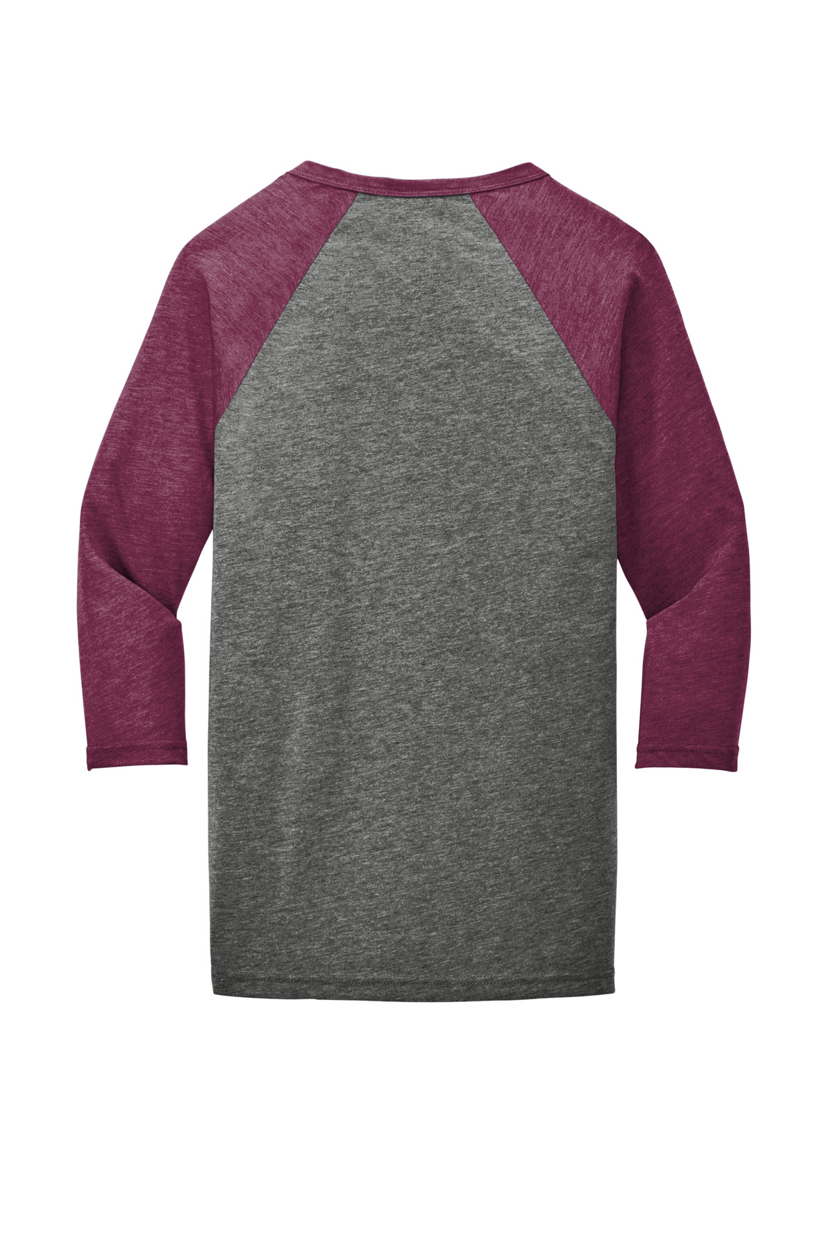 Grey/ Maroon Triblend