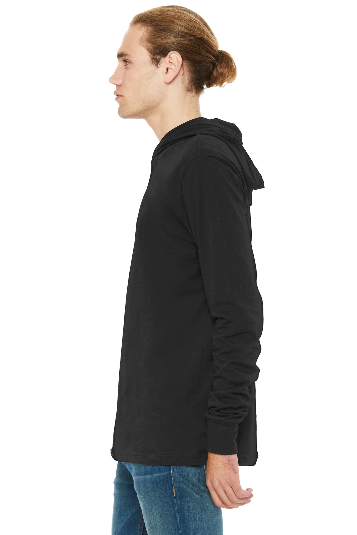 BELLA+CANVAS Unisex Jersey Long Sleeve Hoodie. BC3512