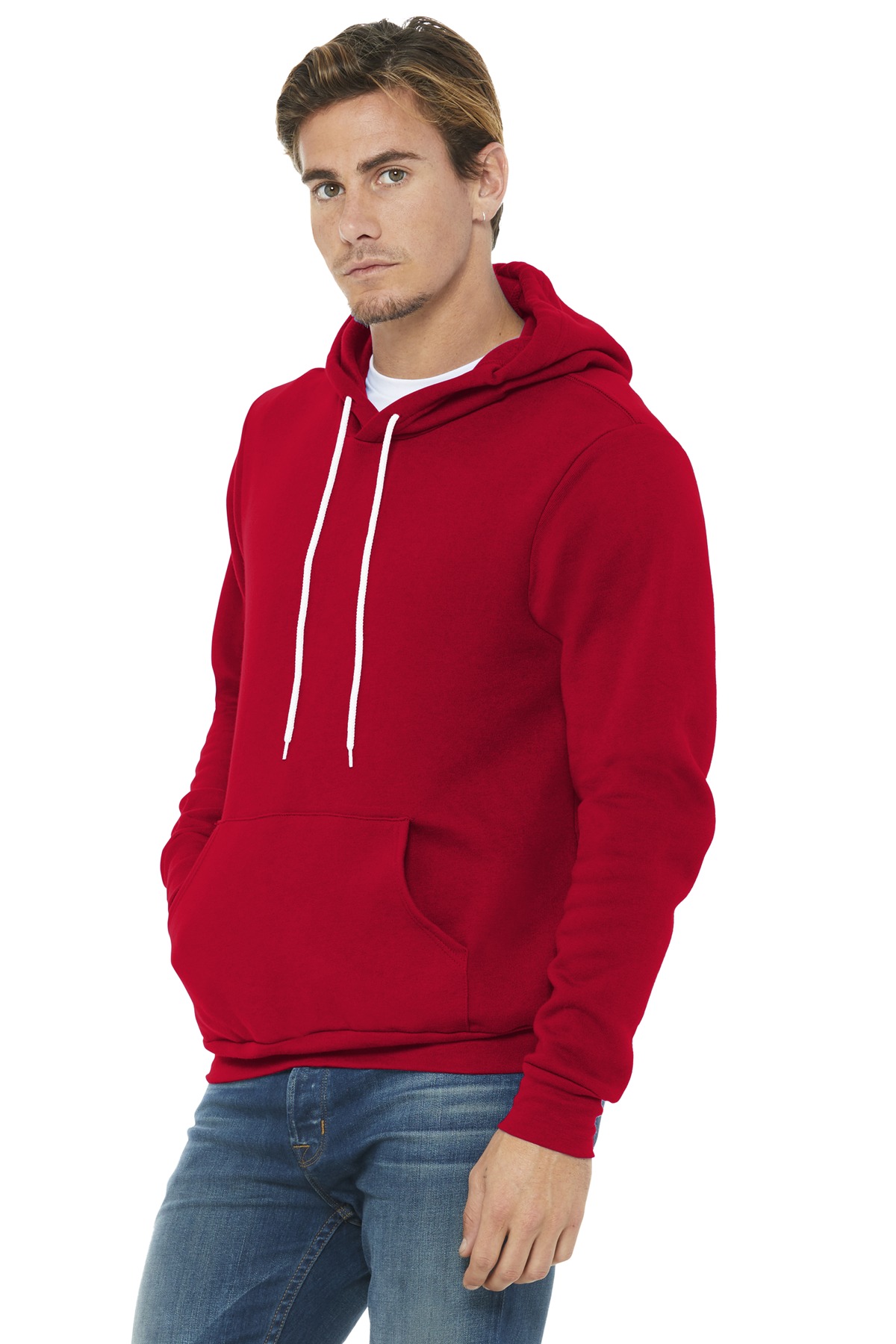 BELLA+CANVAS Unisex Sponge Fleece Pullover Hoodie. BC3719