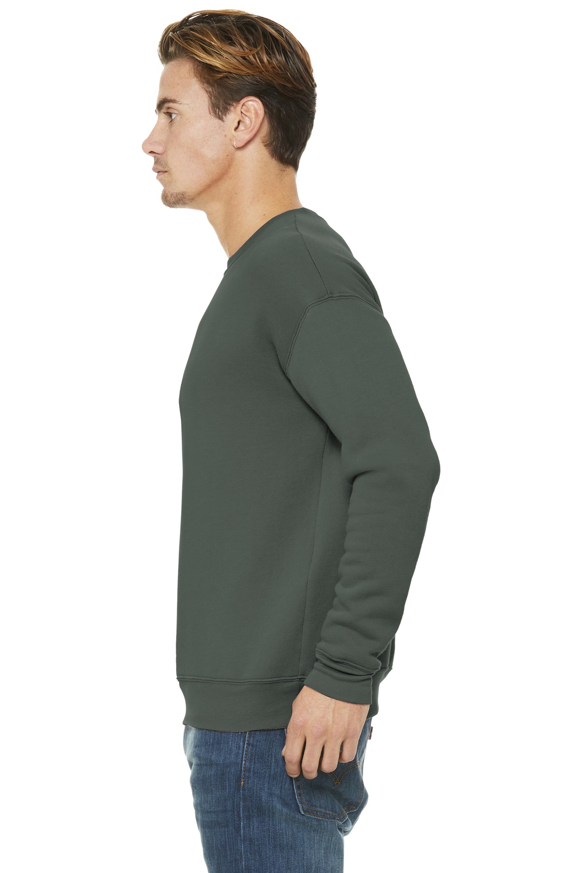 BELLA+CANVAS Unisex Sponge Fleece Drop Shoulder Sweatshirt. BC3945