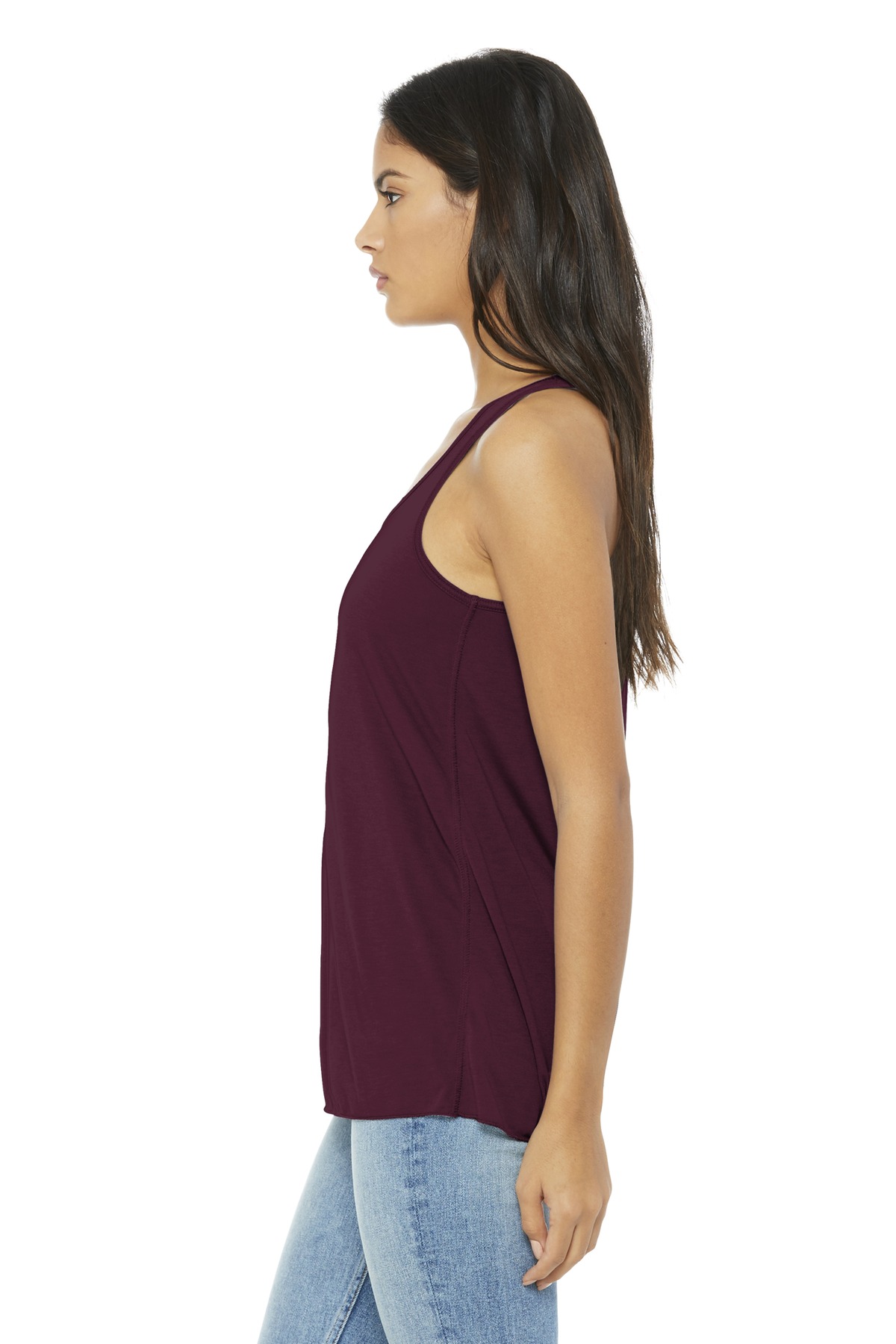 BELLA+CANVAS Women's Flowy Racerback Tank. BC8800