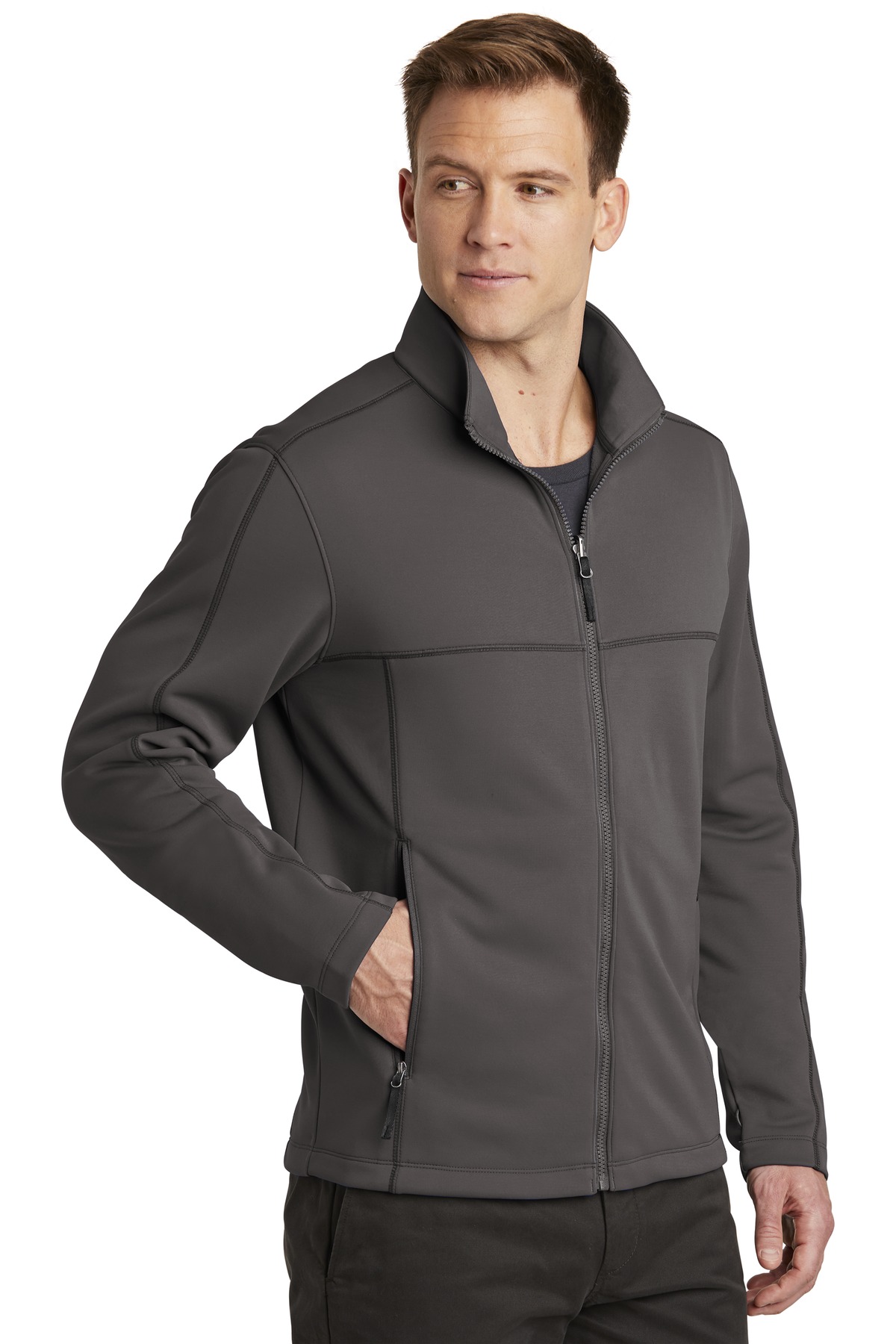 Port Authority Collective Smooth Fleece Jacket. F904
