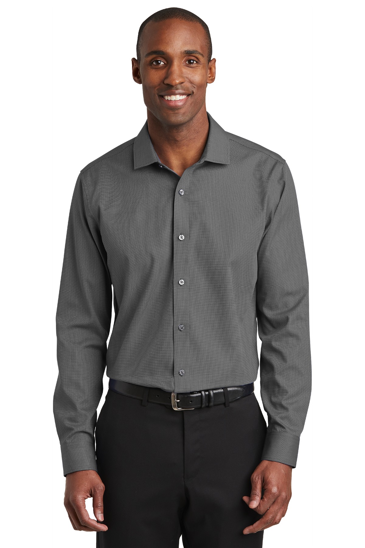 Red House Slim Fit Nailhead Non-Iron Shirt-Red House