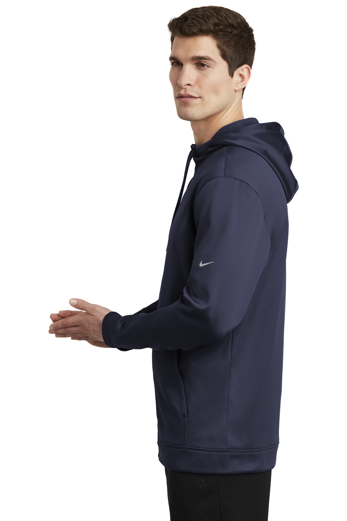Nike Therma-FIT Full-Zip Fleece Hoodie. NKAH6259