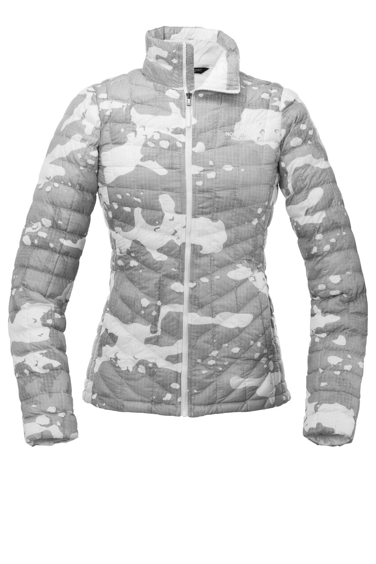 TNF White Woodchip Print