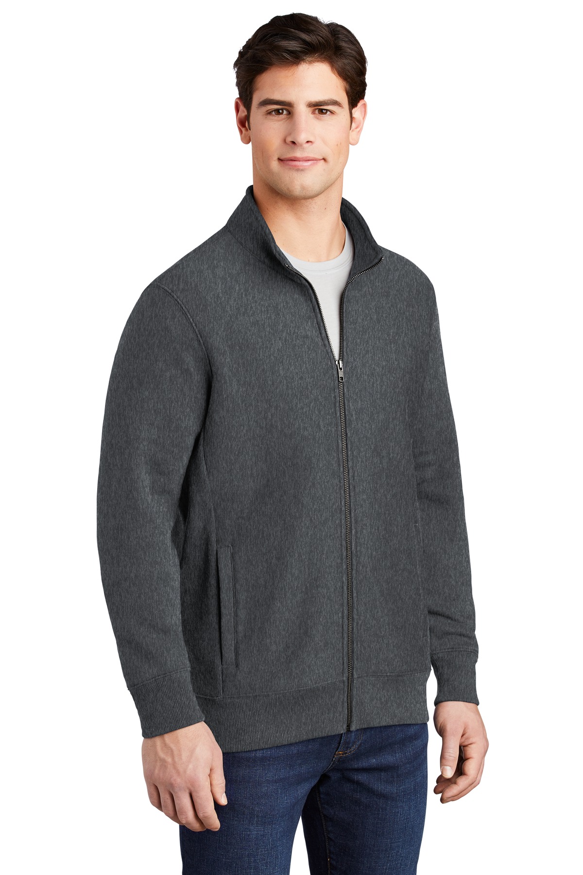 Sport-Tek Super Heavyweight Full-Zip Sweatshirt ST284